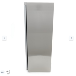  Ψυγείο - 600L - ανοξείδωτος χάλυβας - με γυάλινη πόρτα